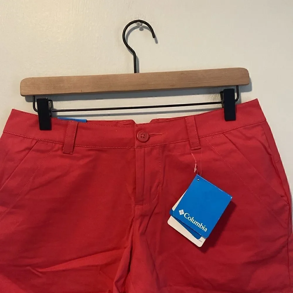Columbia Coral Kenzie Cove Shorts Size 4 NEW - Picture 2 of 8